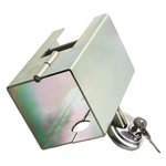 Coupling lock divisible with discus lock