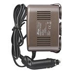 3-Way socket 12V incl. mounting plate