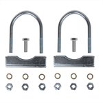 U-bracket round 60/70mm for nose wheel clamp - set of 2 pieces
