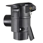 Adapter plug from 7 to 13-pin with constant (+)