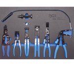 Hose Clamp Pliers Set in Tool Tray