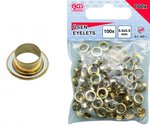 Eyelet Assortment 5.0 x 5.5 mm 100 pcs