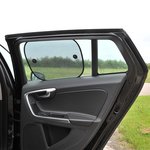 Car sunshade for side window set of 2 pieces