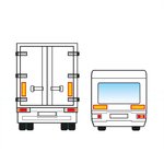 Marking board aluminum ECE 70set of 2