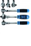Reversible Ratchet with Ballpoint  finely toothed  6.3 mm (1/4)