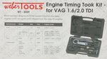Engine Timing Tool Set VAG 1.6 & 2.0 TDI