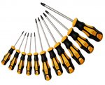 Screwdriver Set T-Star tamperproof (for Torx) T6 - T40 11 pcs