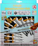 Screwdriver Set T-Star (for Torx) T6 - T40 11 pcs