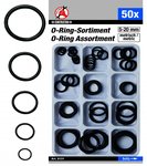 50-piece O-Ring Assortment, 5-20 mm Ø