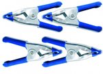 4-piece Mini Metal Clamp Set, 50 mm