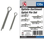 135-piece Split Pin Assortment