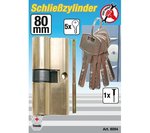 Brass Cylinder Lock 80 mm