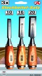 Firmer Chisel Set 10 / 16 / 20 mm 3 pcs