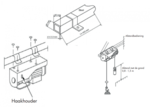 Electric hoist 125/250 kg