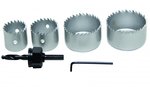 Hole Saw Set Ø 32 - 54 mm depth 24 mm 6 pcs