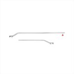 Tarpaulin bracket aluminum extendable 108-146cm for trailer tarpaulin
