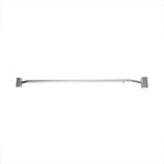Tarpaulin bracket aluminum extendable 108-146cm for trailer tarpaulin