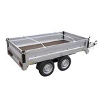 Support bar aluminium adjustable 108-146cm for trailer cover