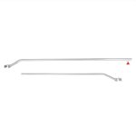 Tarpaulin bracket aluminum extendable 132-204cm for trailer tarpaulin