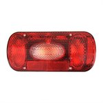 Rear lamp 6 function 215x100mm left round