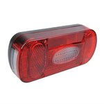 Rear lamp 6 function 215x100mm left round