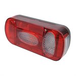 Rear lamp 6 function 215x100mm right round