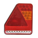Rear lamp 5 function 208x188mm 22LED right