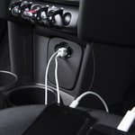USB charger mini 2-way type A 12V/24V 3100mA