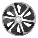Wheel cover Roco silver/black 13 inch x4 pcs