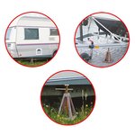Support set of 2 pieces aluminum
