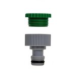 Threaded tap connector