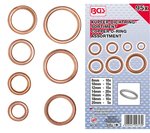 95-piece Copper O-Ring Assortment, Ø 6-20 mm