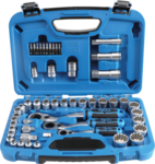 52-piece Gear Lock Go-Thru Socket Set, 4.5 - 25 mm