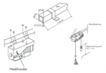 Electric wire rope hoist with radio remote control