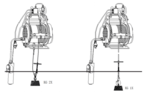 Electric wire rope hoist 510x410x455mm