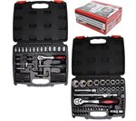 Socket Set 6.3 mm (1/4) / 12.5 mm (1/2) Drive Inch Sizes 174 pcs