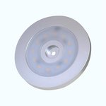 Surface mounted spotlight 12-leds 12V 240lm Ø55x5,0mm