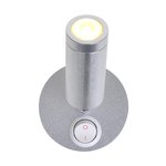 Surface-mounted spotlight 1-led swivel 12V 120lm dia 65x65-130mm