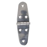 Hinge, 145x72mm, A2 RVS AISI 316, 6 hole