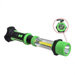 Flexible inspection lamp COB LED rechargeable with hook and magnet
