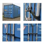Adjustable trailer and container lock