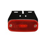 Front position lamp 10-30V red 110x45mm LED with holder