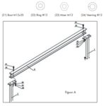 Mobile gantry crane 1 ton