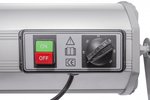 Infrared paint dryer with 1 lamps
