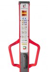 Infrared paint dryer with 3 lamps