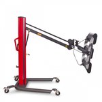Infrared paint dryer with 3 lamps