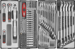 Practical tool trolley 376-piece