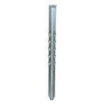 Tent peg 40cm ribbed metal