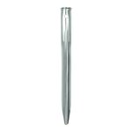 Tent peg 22cm metal half-round