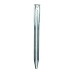 Tent peg 22cm metal half-round